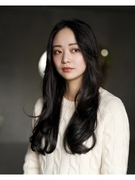 レノラ 本町(LENORA) 美髪ミディアムレイヤーカットデジタルパーマチェリーブラウン