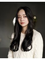 レノラ 本町(LENORA) 美髪ミディアムレイヤーカットデジタルパーマチェリーブラウン