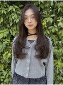 ワンカールレイヤー ミディアムレイヤー ハッシュカット