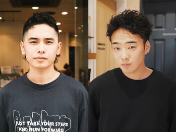 ミューズ バイ ケンジ(MUSE by KENJE)の写真/骨格に合わせてカットするので、再現性も高く、サロン帰りの仕上がりが続くメンズ限定クーポンもご用意