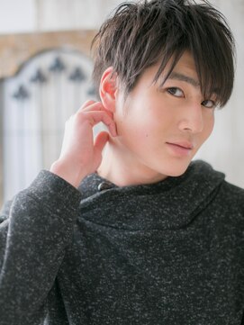 トニーアンドガイメン ホテル京阪仙台店(TONI&GUY MEN) カジュアルダークアッシュ刈り上げないアクティブショートk仙台