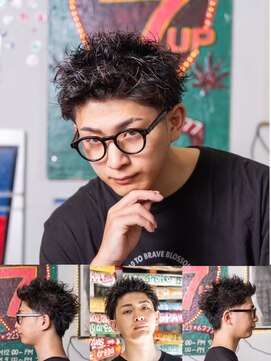 マーリィズバーバー 本店(MARLEY'S BAR BER) スパイキーショート