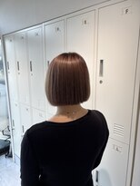 フラミューム 三島(flammeum)&nbsp;オレンジブラウン×ボブ
