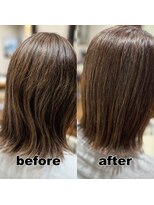 モンド ヘアクリエーション 下荒田店(monde hair creation)&nbsp;【monde】before × after × 髪質改善