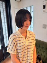 カウチ(Kauti)&nbsp;ダークパープル/ナチュラルショート/ミルクブラウン/夏/池袋