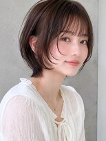 アディ 中野南口店(Addi) 丸みシルエットのチョコレートボブ