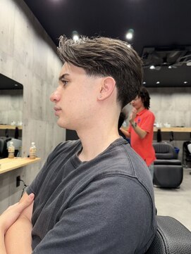 ザスーツブラザーズ(THE SUITS BROTHERS) MEN'SHAIR大人流しバック×フェード