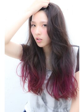 ブルーフェーセス 表参道(blue faces) 『bluefaces』ピンクパープルグラデーション