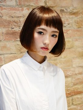 アース 新松戸店(HAIR&MAKE EARTH) ストレート・エッジボブ【EARTH新松戸店】