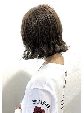 ワープ 青葉台(WARP) 透け感カラーニュアンス外ハネボブ☆