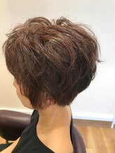 ヘアーサロン ユユ(HAIR SALON YuYu) クセを最大限いかすショートスタイル