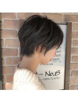 ヘアメイクエイト 丸山店(hair make No.8)&nbsp;【担当＊岩切祐樹】ショートヘア×マットアッシュ