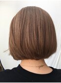 ベージュカラー※グラデーションボブ