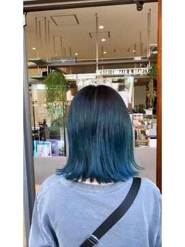 クルニエ(crenier) crenierで作るブルーグラデーション●