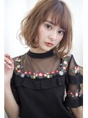 【FRAME  なんば】決まりすぎないラフなウェーブスタイル