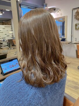 ノア 大宮店(Noa) ミルクティーベージュ/ショートボブ/ショート/カット+カラー