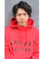 ノイセル 西本町(Noisyle)&nbsp;ソフトツイストスパイラル　ストリート　アップバングパーマ