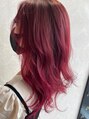 アース 平塚店(HAIR & MAKE EARTH) 赤系・ピンク系も大好きです☆