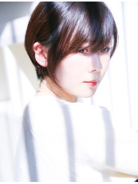 マッシュアンドマッシュアヴェダ ららぽーと福岡店(mash&mash AVEDA) 【小顔ショート】横顔美人に♪耳かけショートスタイル