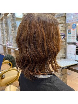 ティエル(Tiele) 波巻き風パーマ