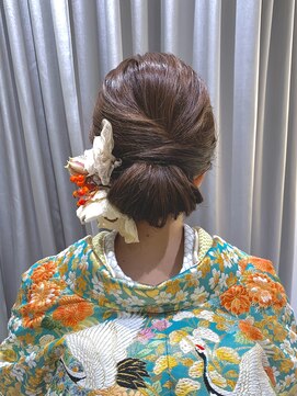 ブラウ ネイル パーティー(Blau Nail Party) シンプル和装スタイル