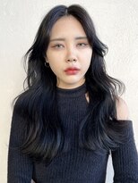 アイティーバイアルバム 藤沢店(IT by ALBUM)&nbsp;ゆる巻きくびれヘア_グレージュカラーボブウルフ_9031