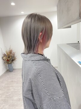 ザ ファースト(The FIRST) グレージュ×ピンク