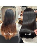 ベッカン 新宿店(BEKKAN)&nbsp;りんご幹細胞髪質改善☆縮毛矯正/オージュア/ウルトワ/新宿