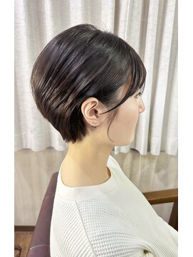 アクロス ヘアデザイン 五反田店(across hairdesign) 耳掛けショート