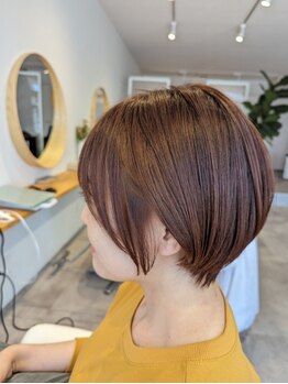 《シンプル/ナチュラル/ミニマムにお洒落したい方》お手入れしやすい×おしゃれなhair styleを叶えます。