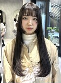 姫カット 韓国ヘア 表参道 レイヤーカット