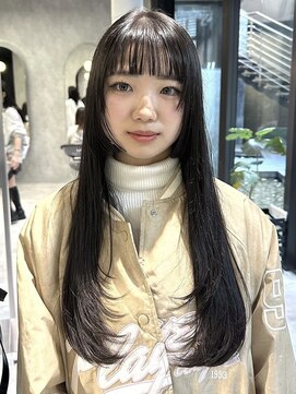 シティ(CITY) 姫カット 韓国ヘア 表参道 レイヤーカット