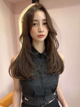 ボタン シブヤ(VOTAN SHIBUYA) 韓国ヘア/前髪なし/顔まわりレイヤーカット/レイヤーカット