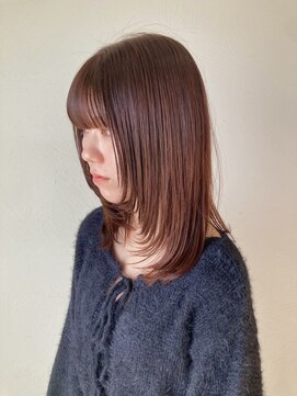 レム 長野青木島店(REM) オレンジブラウン/オレンジベージュ/レイヤーカット