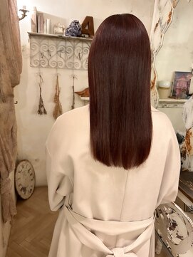 アンテナ(ANTENA) ミディアム☆顔周りおくれ毛繊細に施術☆★20代お客様施術後★☆