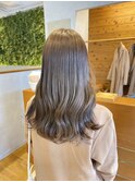 透明感セミロング