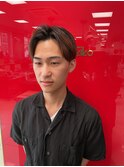 センター分け