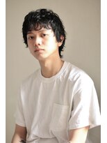 ファム(FAM)&nbsp;ショートウルフ　メンズパーマ　癖毛カット　代官山　中目黒