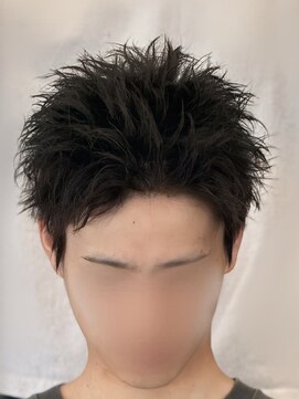 バース バイ ハピネス(BIRTH by happiness) スパイキーショート 無造作パーマ