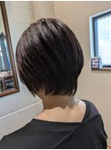 すっきりショートヘア