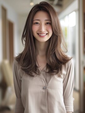 アルトリスト(Altruist Aging×HAIR&SPA) ★暗めカラーグランマッシュフェイスフレーミングデザインカラー