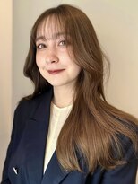 バレット 表参道(VALETTE)&nbsp;【大人韓国】顔周りカット/くびれレイヤー/水光ベージュカラー