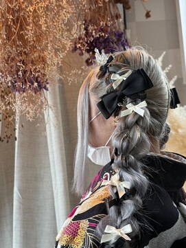 ヘアー ブブース(HAIR BO BOOSE) 成人式ヘア