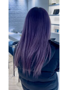 ステア ケース(stair case) ディープパープルグラデーションカラー