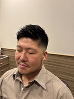 銀座マツナガ 神田店&nbsp;震災風～フェード刈り上げさわやか職人かっこいい