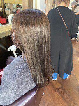 シャンプーボーイアネックス(SHAMPOO BOY Annex) オリーブアッシュカラー