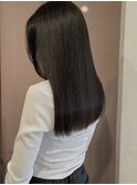 ぱつっと × 髪質改善カラー