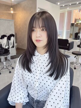 マーシュ 梅田(marshu) ワンホンヘア×ウルフ×韓国ヘア