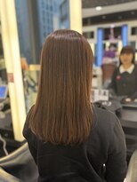 まとまりやすいセミロング