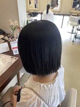 浪漫館 アールズコート(R's Court) ストレートラインボブ @木原 6.30